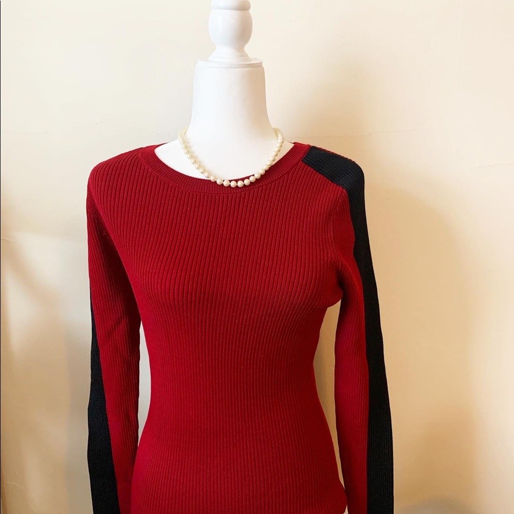 MICHAEL KORS Cherry red sweater size M
